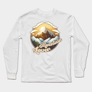 Mountain Lover #4 Long Sleeve T-Shirt